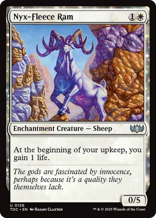 Nyx-Fleece Ram [Tarkir: Dragonstorm Commander]