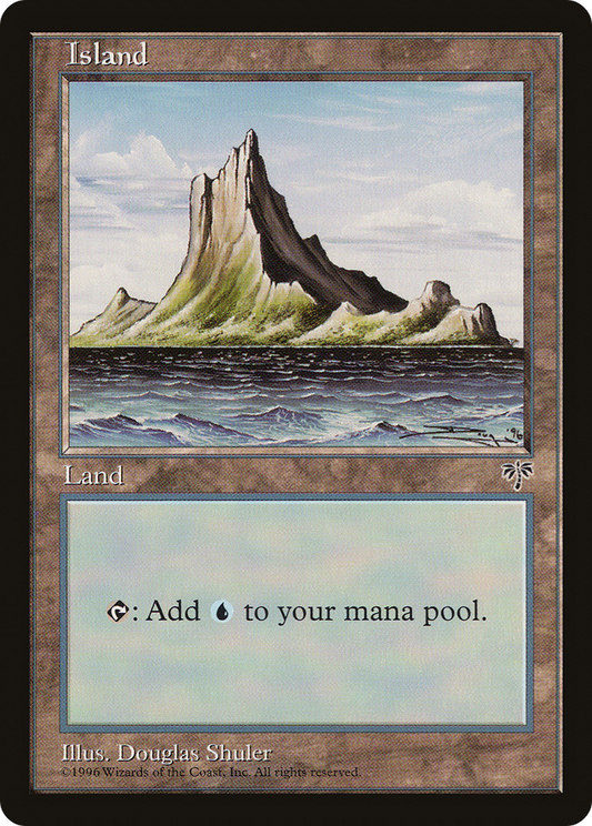 Island (No Tree / Blue Sky / Peak on Left) [Mirage]