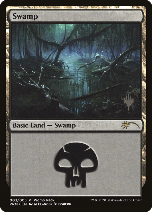 Swamp (3) [Core Set 2020 Promo Pack]