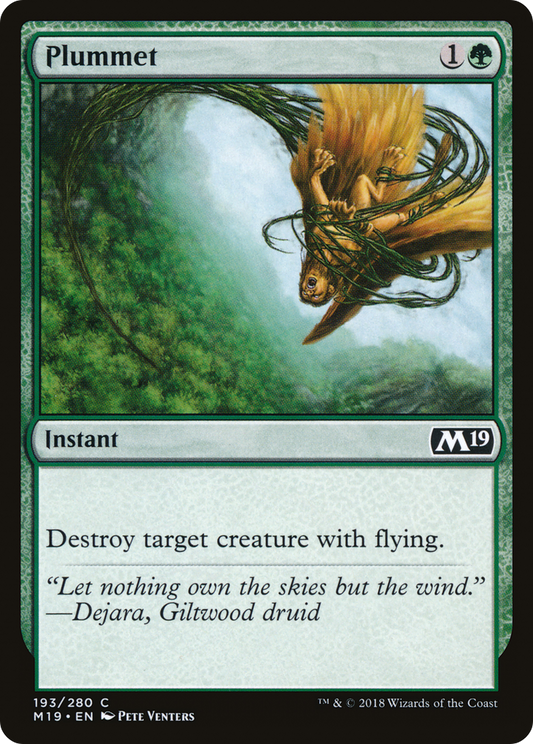 Plummet [Core Set 2019]
