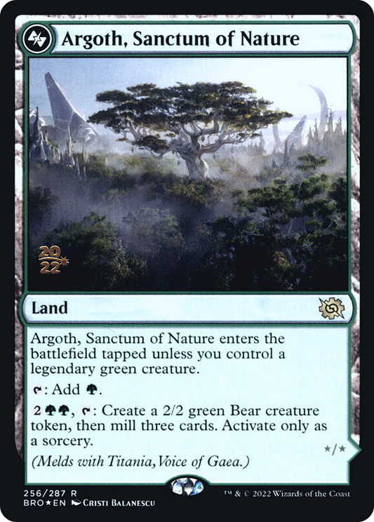 Argoth, Sanctum of Nature [The Brothers' War Prerelease Promos]