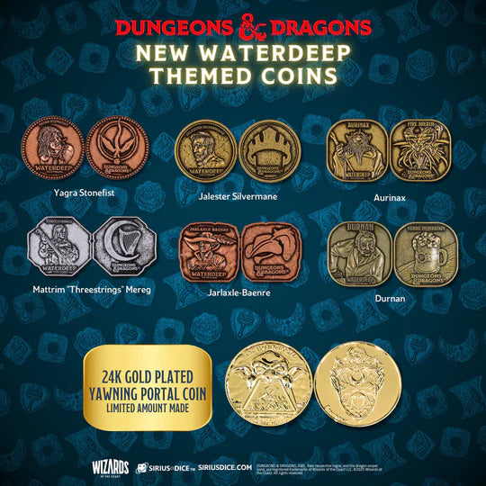 The Yawning Portal Treasure Pack Dice Sets