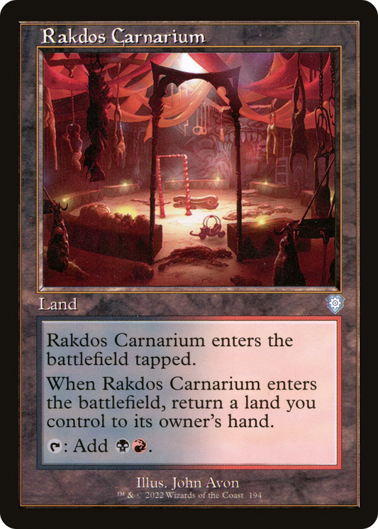 Rakdos Carnarium (Retro) [The Brothers' War Commander]