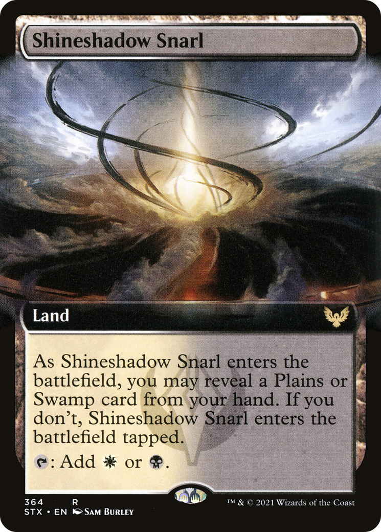 Shineshadow Snarl (Extended Art) [Strixhaven: School of Mages]