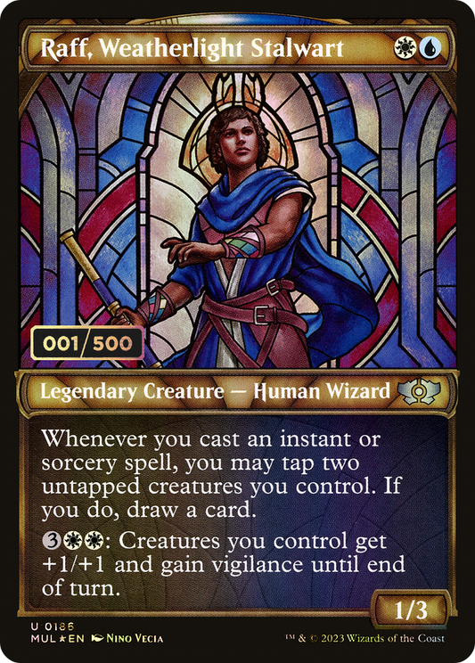 Raff, Weatherlight Stalwart (Serialized) [Multiverse Legends]
