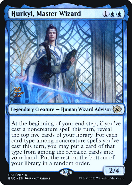 Hurkyl, Master Wizard [The Brothers' War Prerelease Promos]