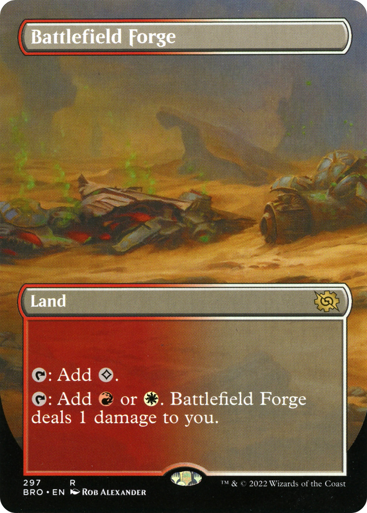 Battlefield Forge (Borderless Alternate Art) [The Brothers' War]