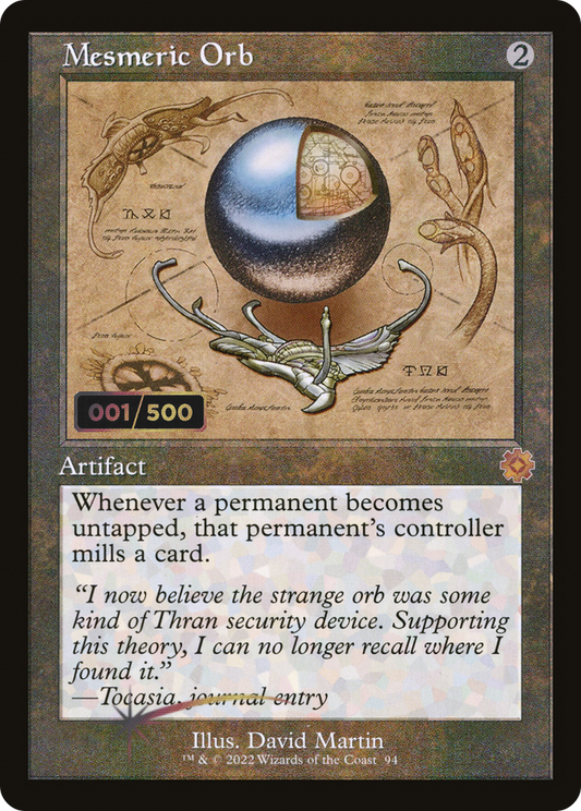 Mesmeric Orb (Retro Schematic) (Serialized) [The Brothers' War Retro Artifacts]