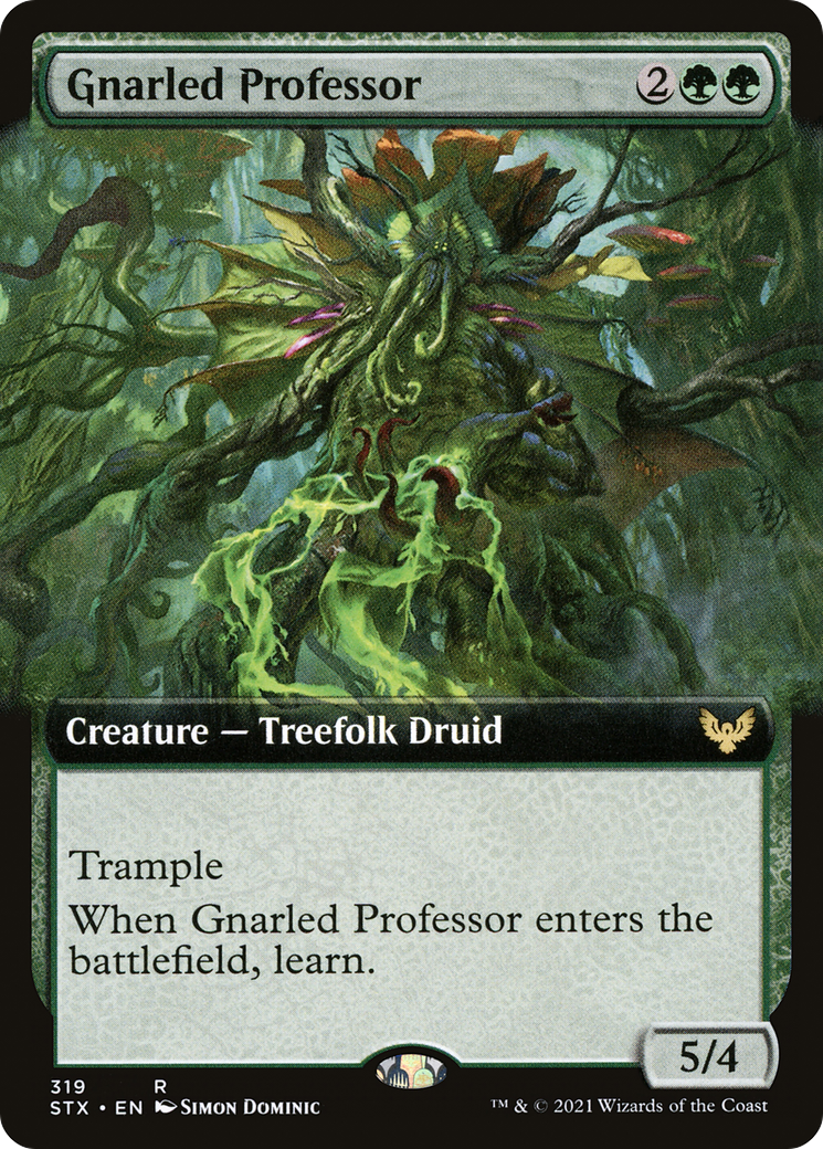 Gnarled Professor (Extended Art) [Strixhaven: School of Mages]