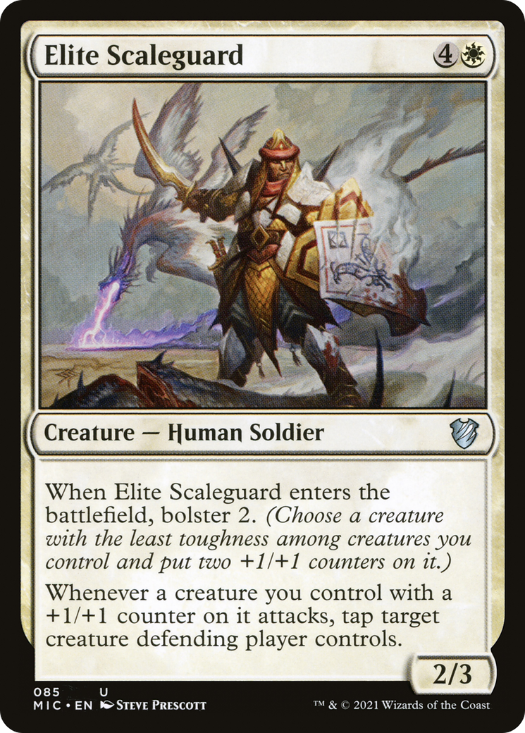 Elite Scaleguard [Innistrad: Midnight Hunt Commander]