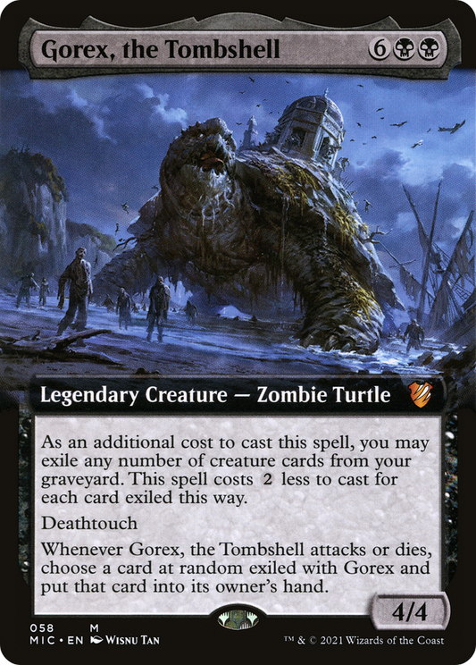Gorex, the Tombshell (Extended Art) [Innistrad: Midnight Hunt Commander]