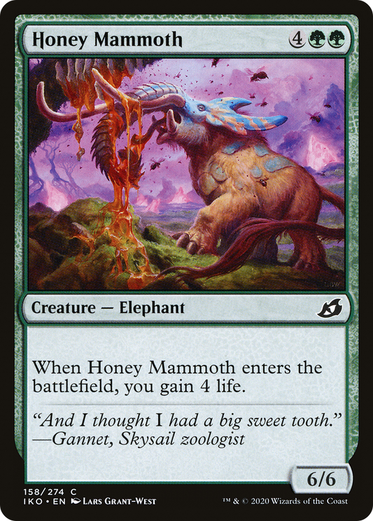 Honey Mammoth [Ikoria: Lair of Behemoths]