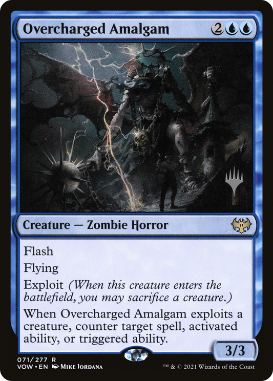 Overcharged Amalgam (Promo Pack) [Innistrad: Crimson Vow Promos]