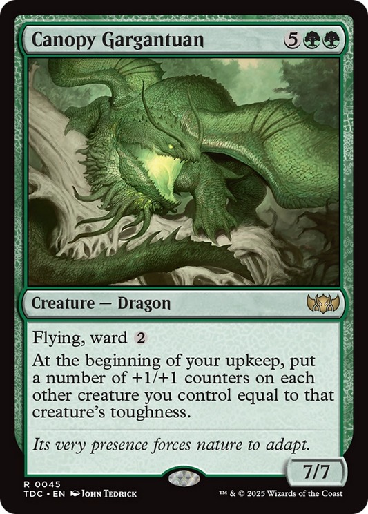 Canopy Gargantuan [Tarkir: Dragonstorm Commander]