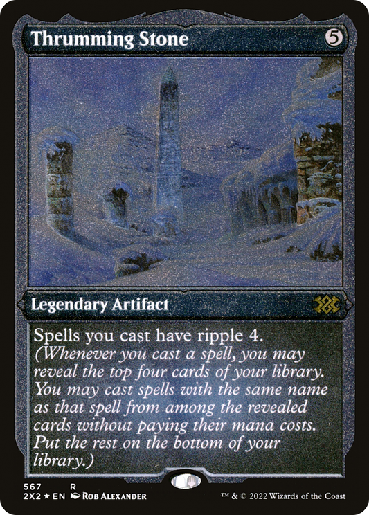 Thrumming Stone (Foil Etched) [Double Masters 2022]