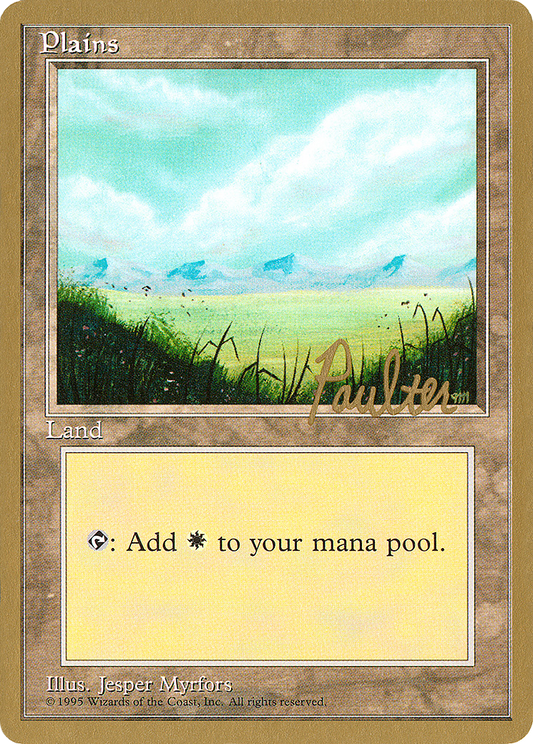 Plains (pp364) (Preston Poulter) [Pro Tour Collector Set]