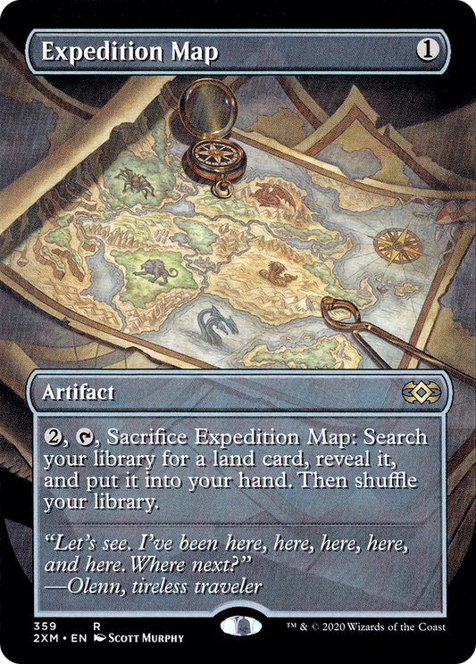 Expedition Map (Toppers) [Double Masters]
