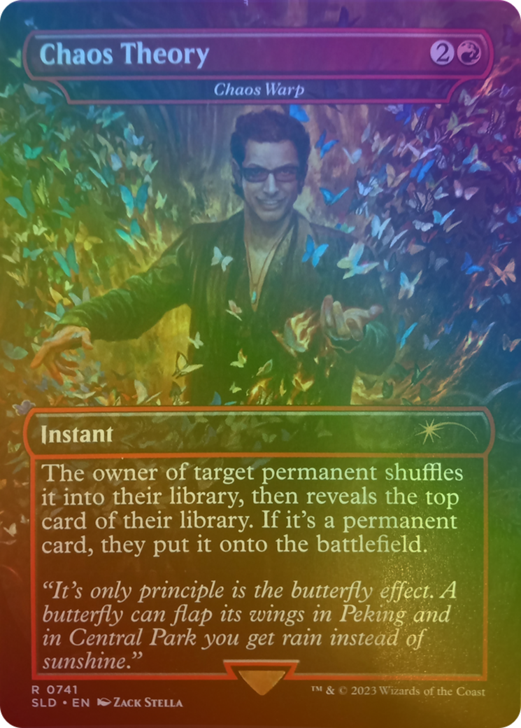 Chaos Theory - Chaos Warp (Rainbow Foil) [Secret Lair Drop Series]