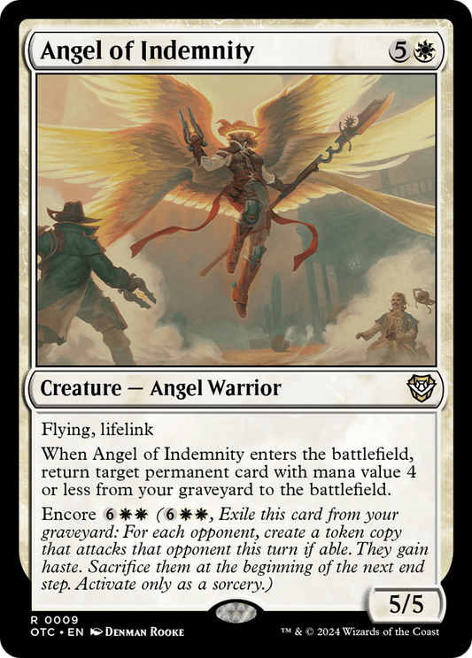 Angel of Indemnity [Outlaws of Thunder Junction Commander]