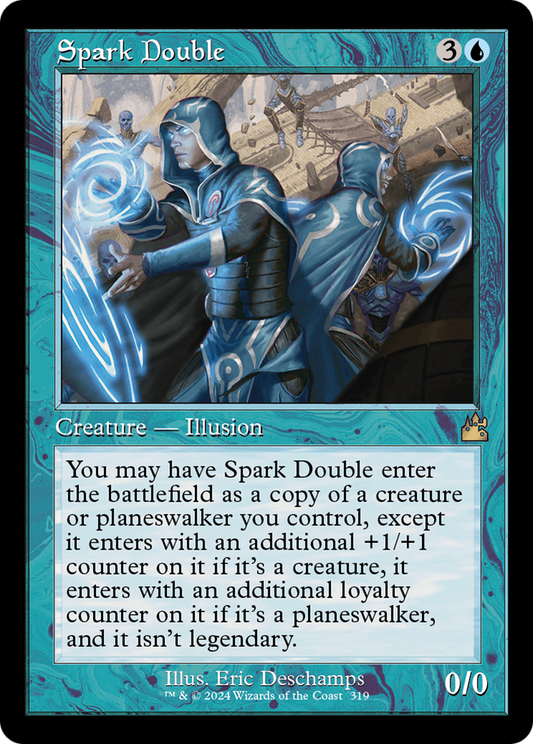 Spark Double (Retro Frame) [Ravnica Remastered]