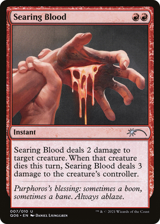 Searing Blood [Pioneer Challenger Decks 2021]