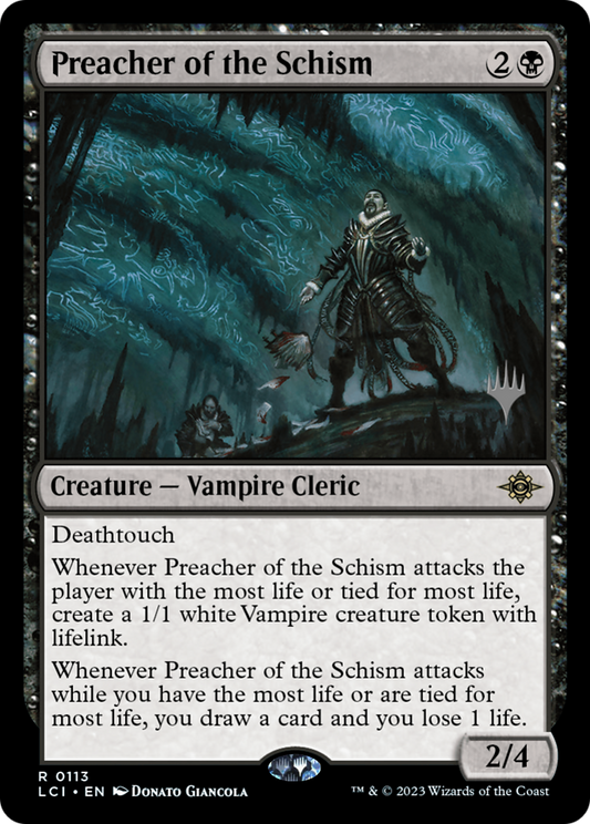 Preacher of the Schism (Promo Pack) [The Lost Caverns of Ixalan Promos]
