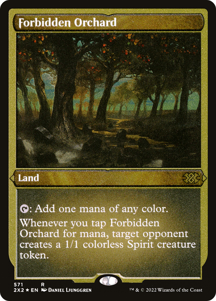 Forbidden Orchard (Foil Etched) [Double Masters 2022]