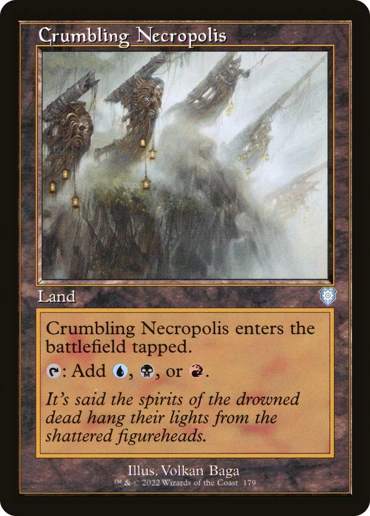 Crumbling Necropolis (Retro) [The Brothers' War Commander]