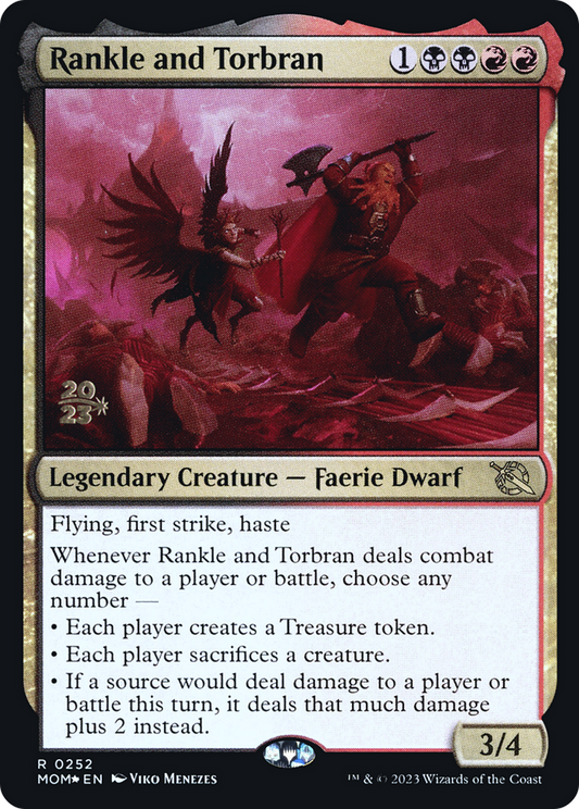 Rankle and Torbran [March of the Machine Prerelease Promos]