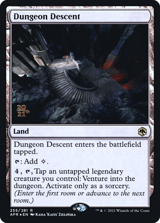 Dungeon Descent [Dungeons & Dragons: Adventures in the Forgotten Realms Prerelease Promos]
