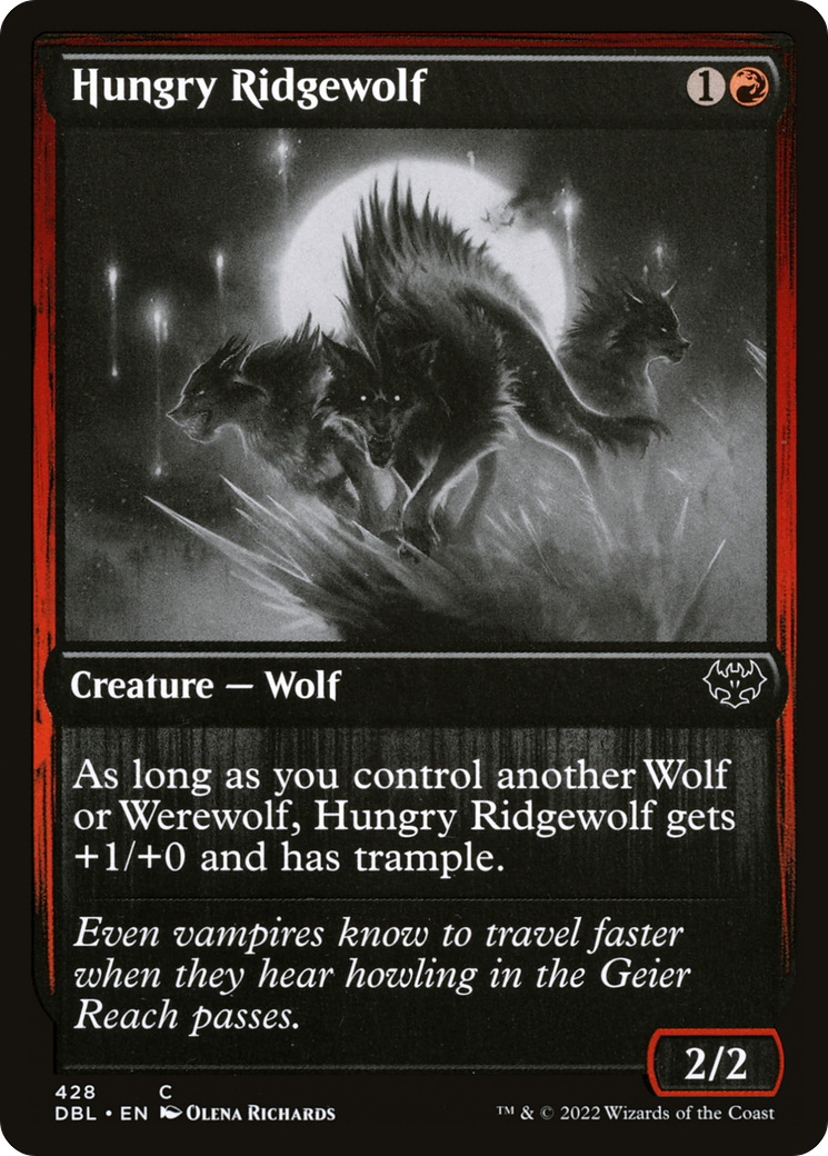 Hungry Ridgewolf [Innistrad: Double Feature]