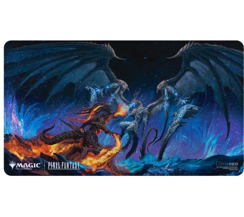 Ultra Pro Holofoil Playmat - Final Fantasy: Ifrit vs. Bahamut