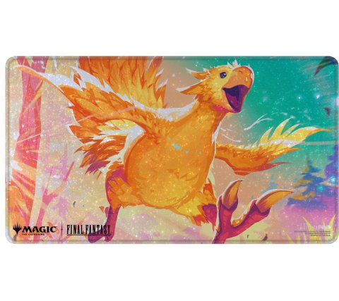 Ultra Pro Holofoil Playmat - Final Fantasy: Traveling Chocobo (Yellow)