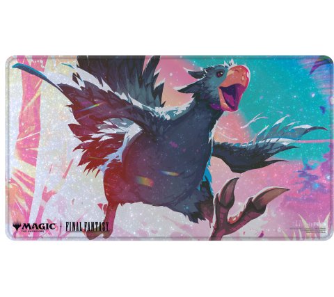 Ultra Pro Holofoil Playmat - Final Fantasy: Traveling Chocobo (Black)