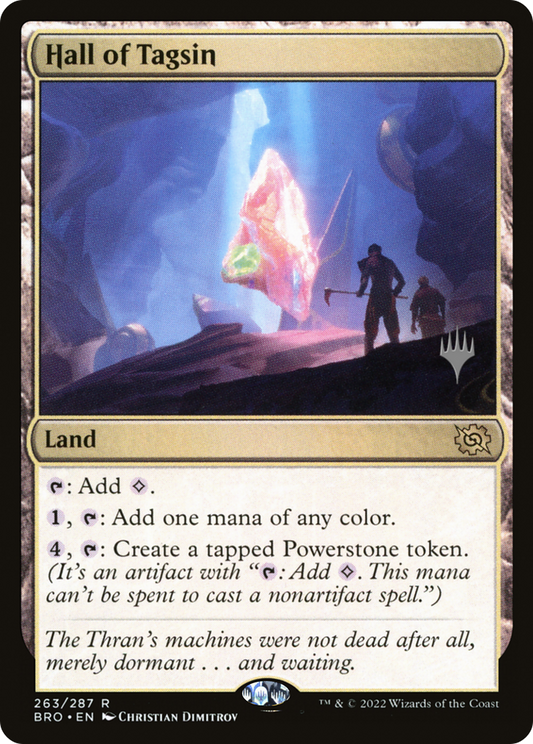 Hall of Tagsin (Promo Pack) [The Brothers' War Promos]