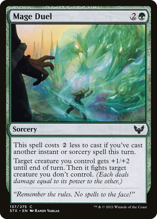 Mage Duel [Strixhaven: School of Mages]