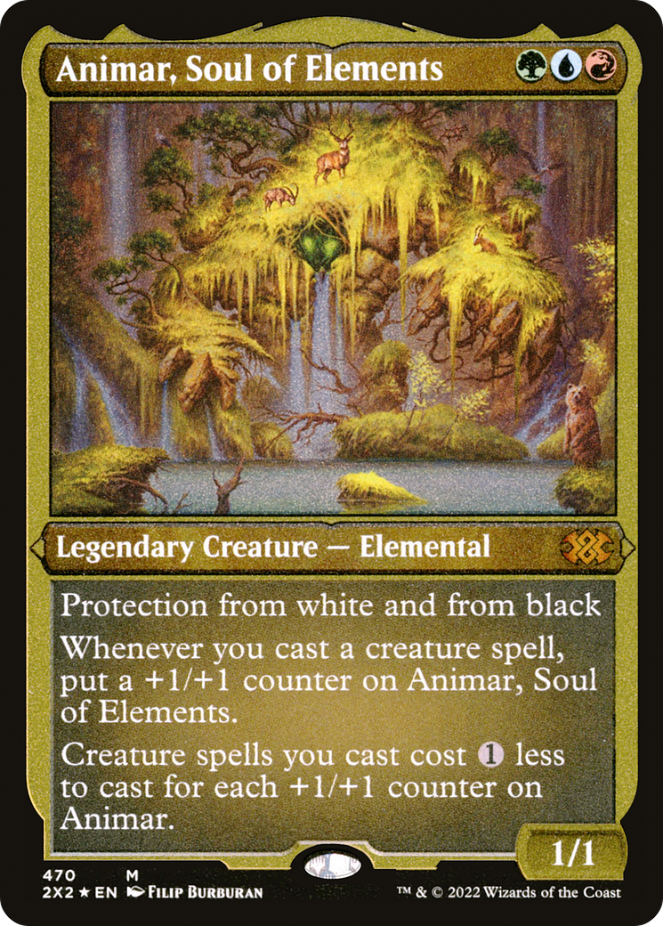 Animar, Soul of Elements (Foil Etched) [Double Masters 2022]