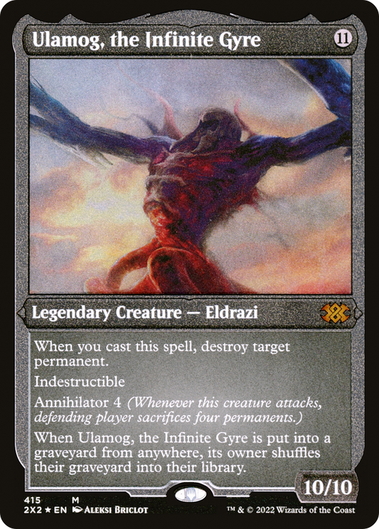 Ulamog, the Infinite Gyre (Foil Etched) [Double Masters 2022]