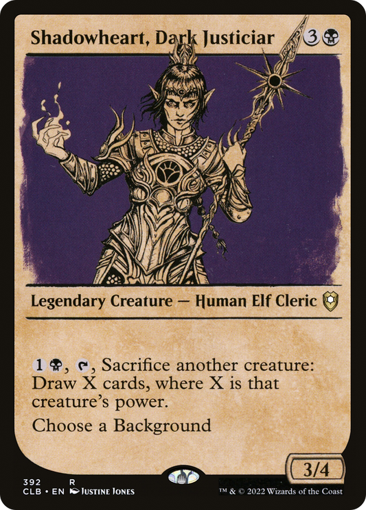 Shadowheart, Dark Justiciar (Showcase) [Commander Legends: Battle for Baldur's Gate]