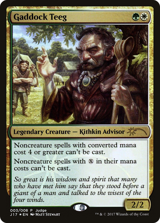 Gaddock Teeg [Judge Gift Cards 2017]