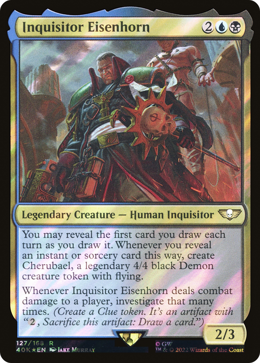 Inquisitor Eisenhorn (Surge Foil) [Warhammer 40,000]