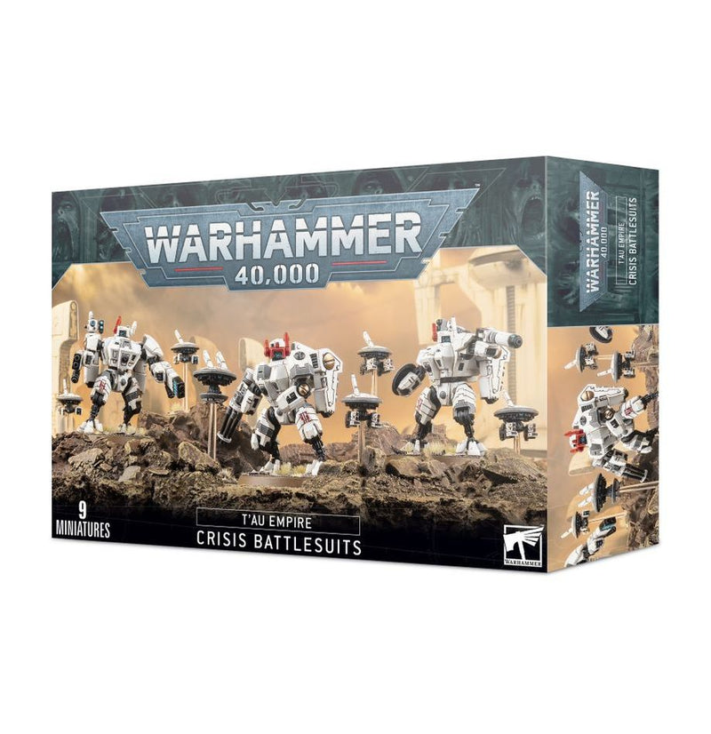 Warhammer 40,000 T'au Empire Crisis Battlesuits