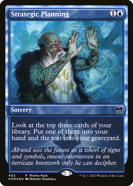 Strategic Planning (Promo Pack) [Kaldheim Promos]