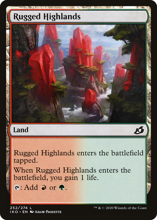 Rugged Highlands [Ikoria: Lair of Behemoths]