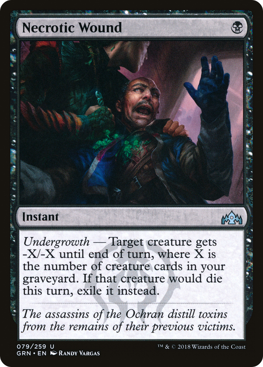 Necrotic Wound [Guilds of Ravnica]