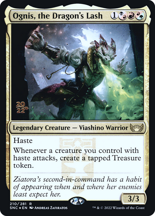 Ognis, the Dragon's Lash [Streets of New Capenna Prerelease Promos]