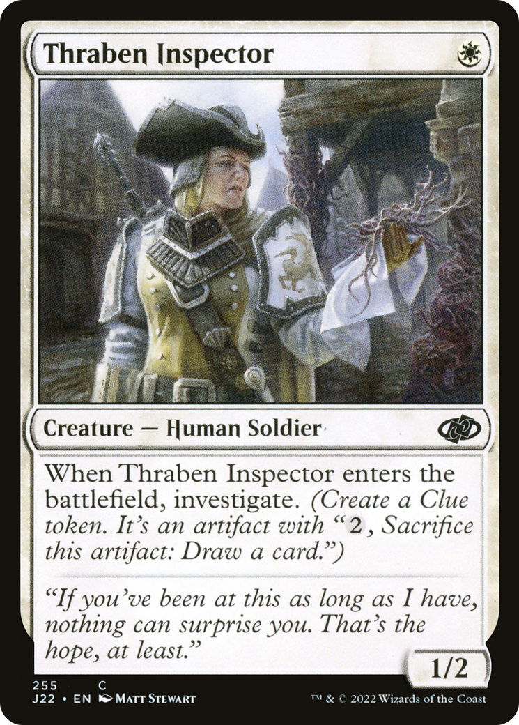 Thraben Inspector [Jumpstart 2022]