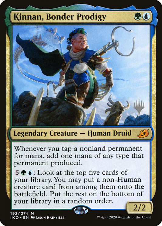 Kinnan, Bonder Prodigy (Promo Pack) [Ikoria: Lair of Behemoths Promos]