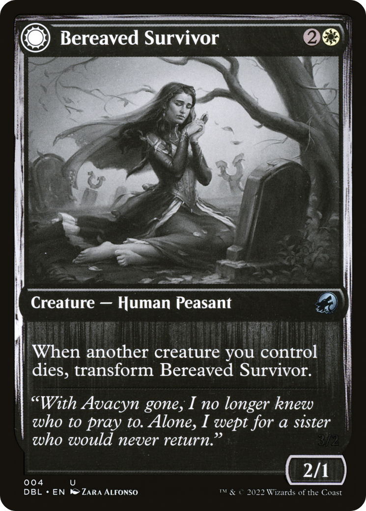 Bereaved Survivor // Dauntless Avenger [Innistrad: Double Feature]