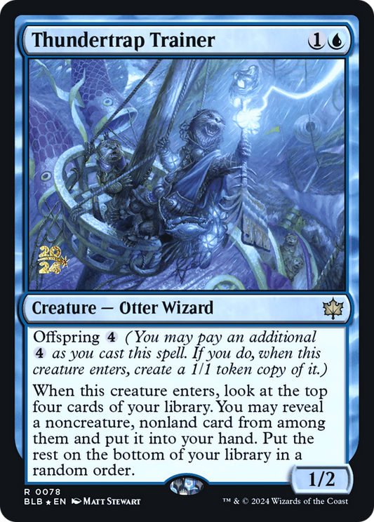 Thundertrap Trainer [Bloomburrow Prerelease Promos]